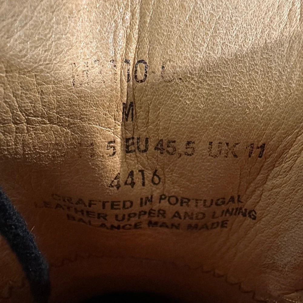 Samuel Hubbard Hubbard Free Mens 11.5 Black Gore-Tex Leather‎ Derby | Business